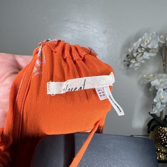 ANTHROPOLOGIE FLOREAT LIVIA HALTER A-LINE SUMMER DRESS 6 - Picture 5 of 6